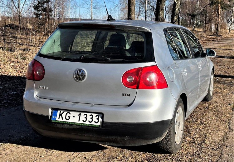 Volkswagen Golf 5, 2008.gads, 1.9 Dīzelis