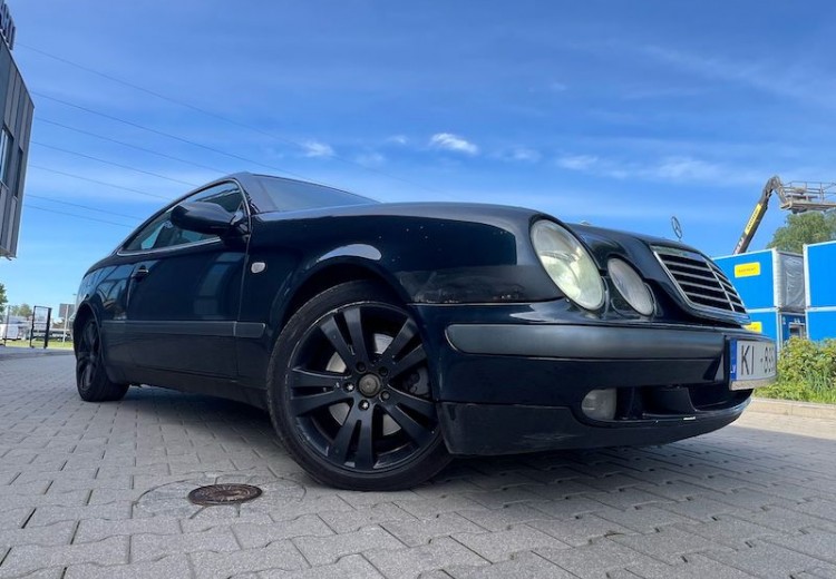 Mercedes Benz CLK320, 1999.gads, 3.2 Benzīns Mercedes Benz CLK320, 1999.gads, 3.2 Benzīns