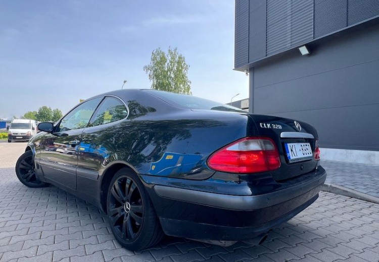 Mercedes Benz CLK320, 1999.gads, 3.2 Benzīns Mercedes Benz CLK320, 1999.gads, 3.2 Benzīns